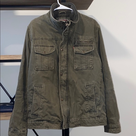 Levis green jacket